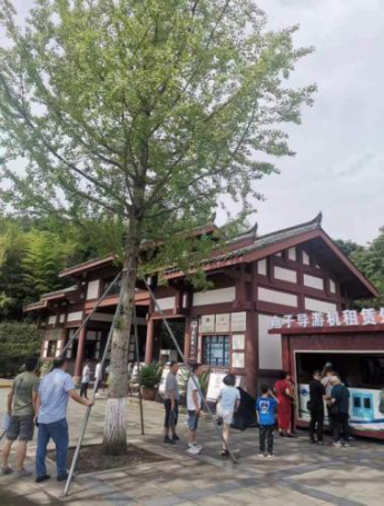 邓小平故里旅游基础设施